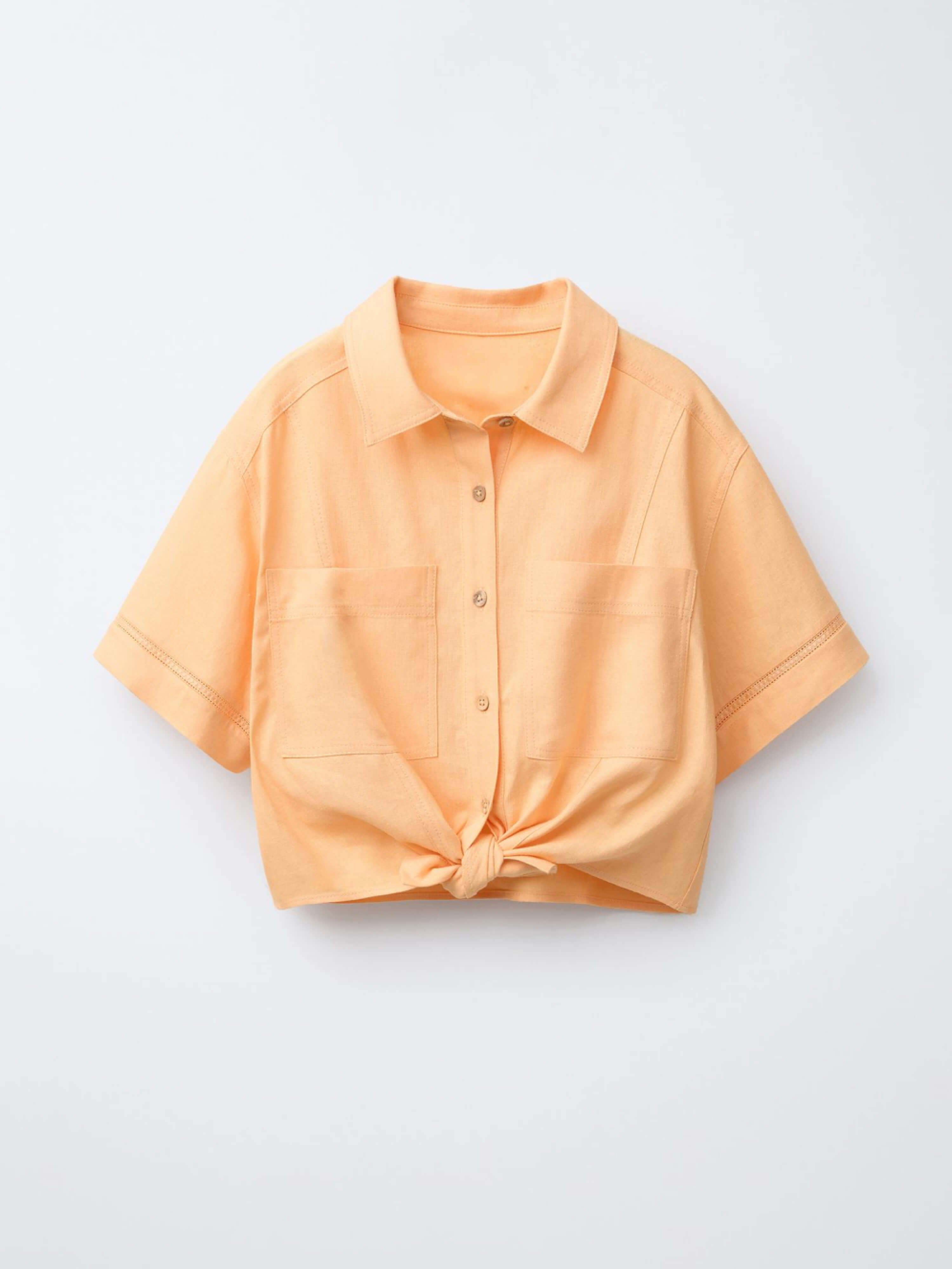 Cotton Shirt Lilac