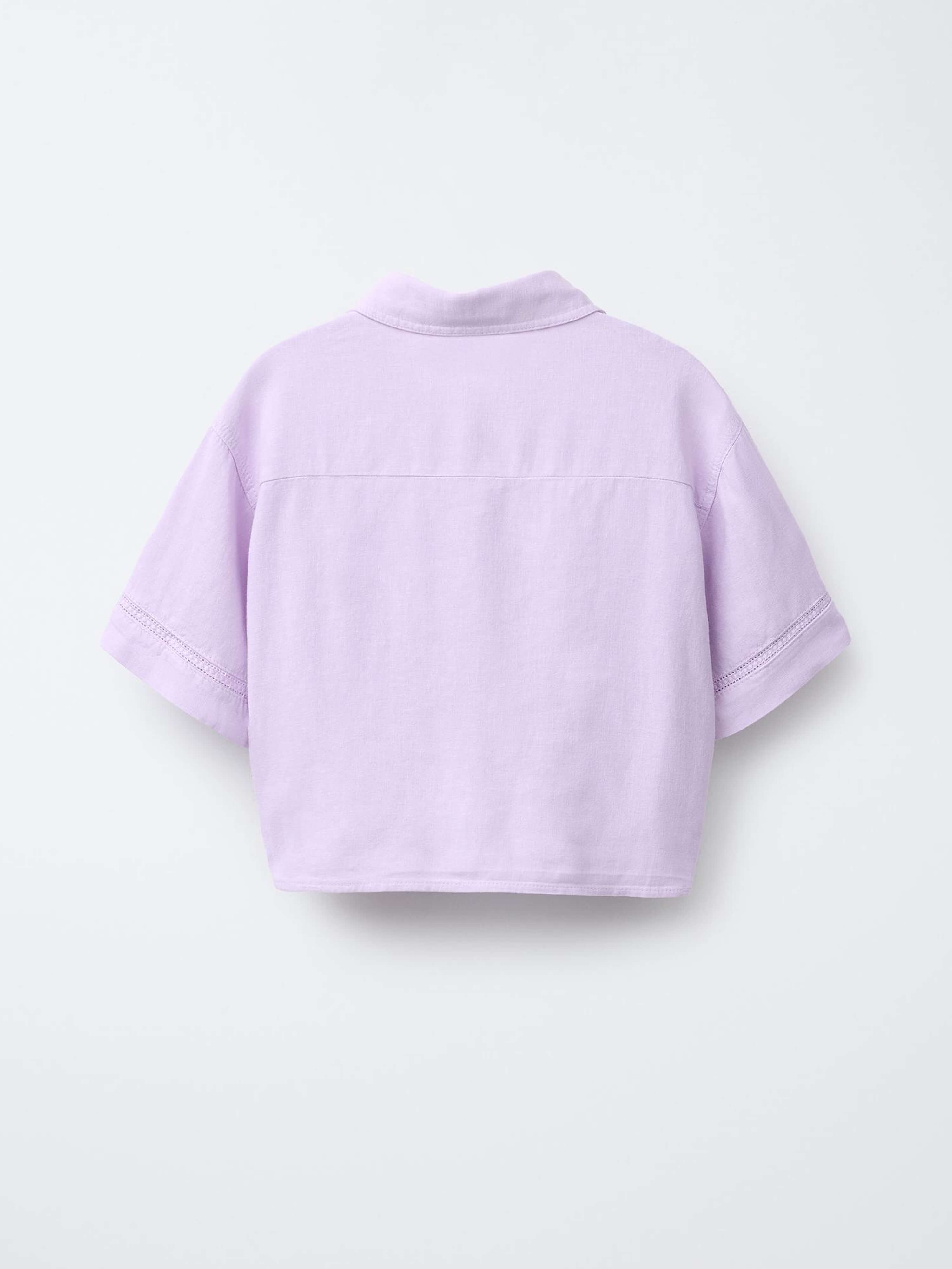 Cotton Shirt Lilac
