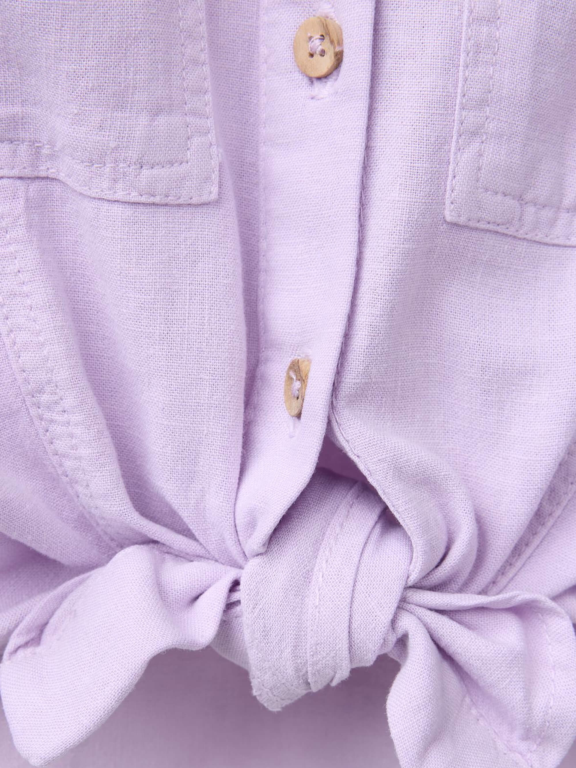 Cotton Shirt Lilac