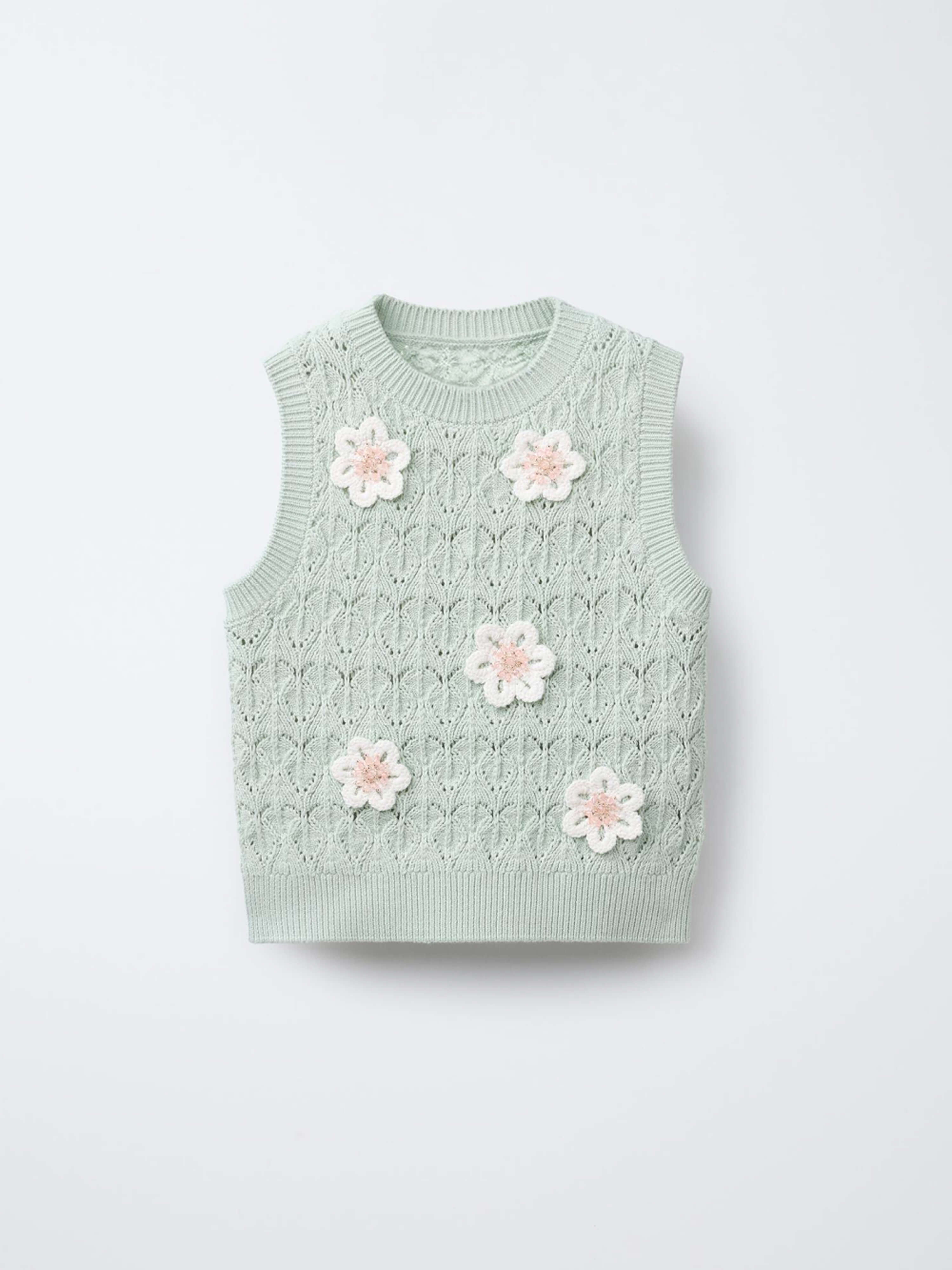 Crochet Tank Mint