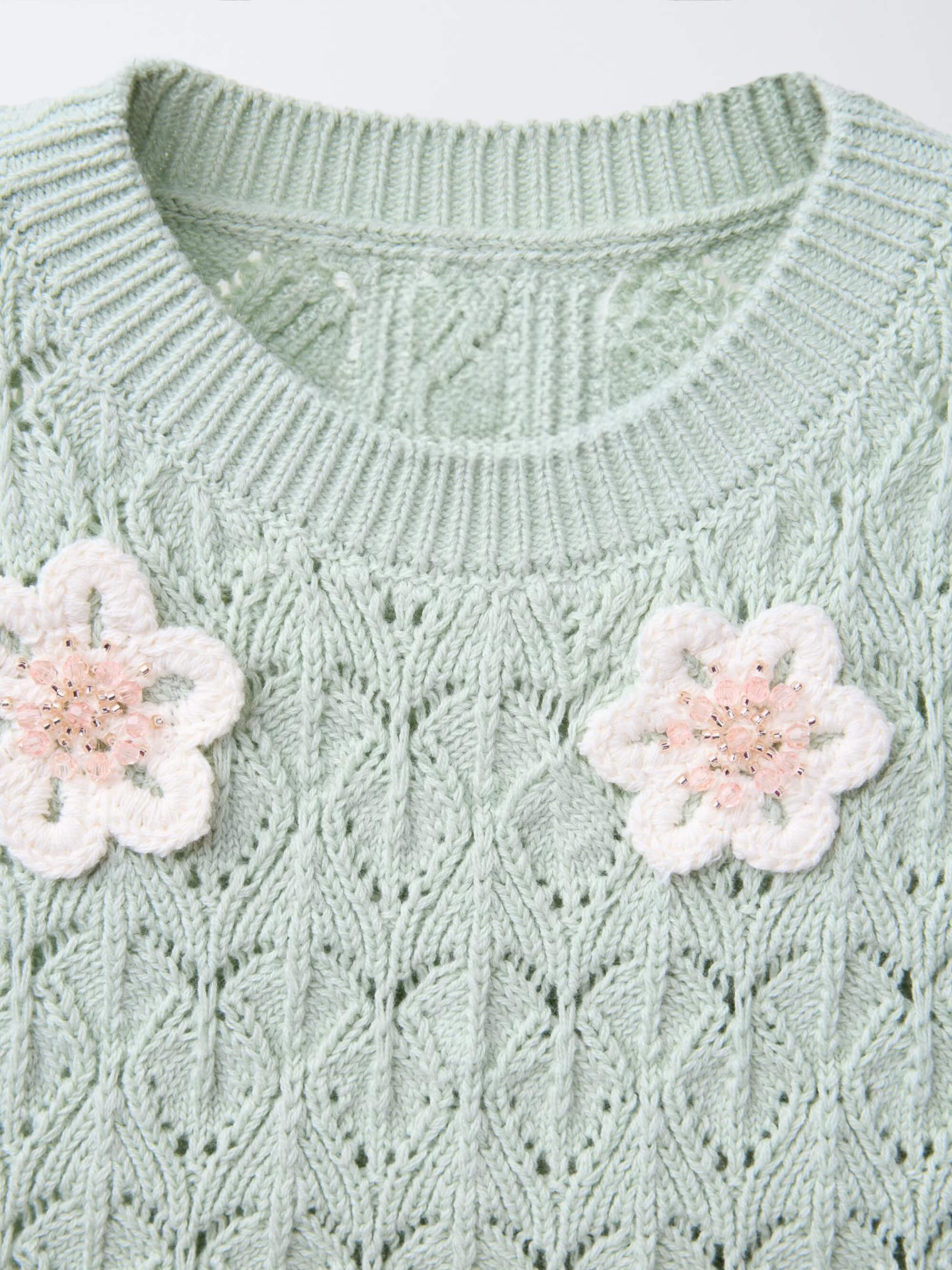 Crochet Tank Mint