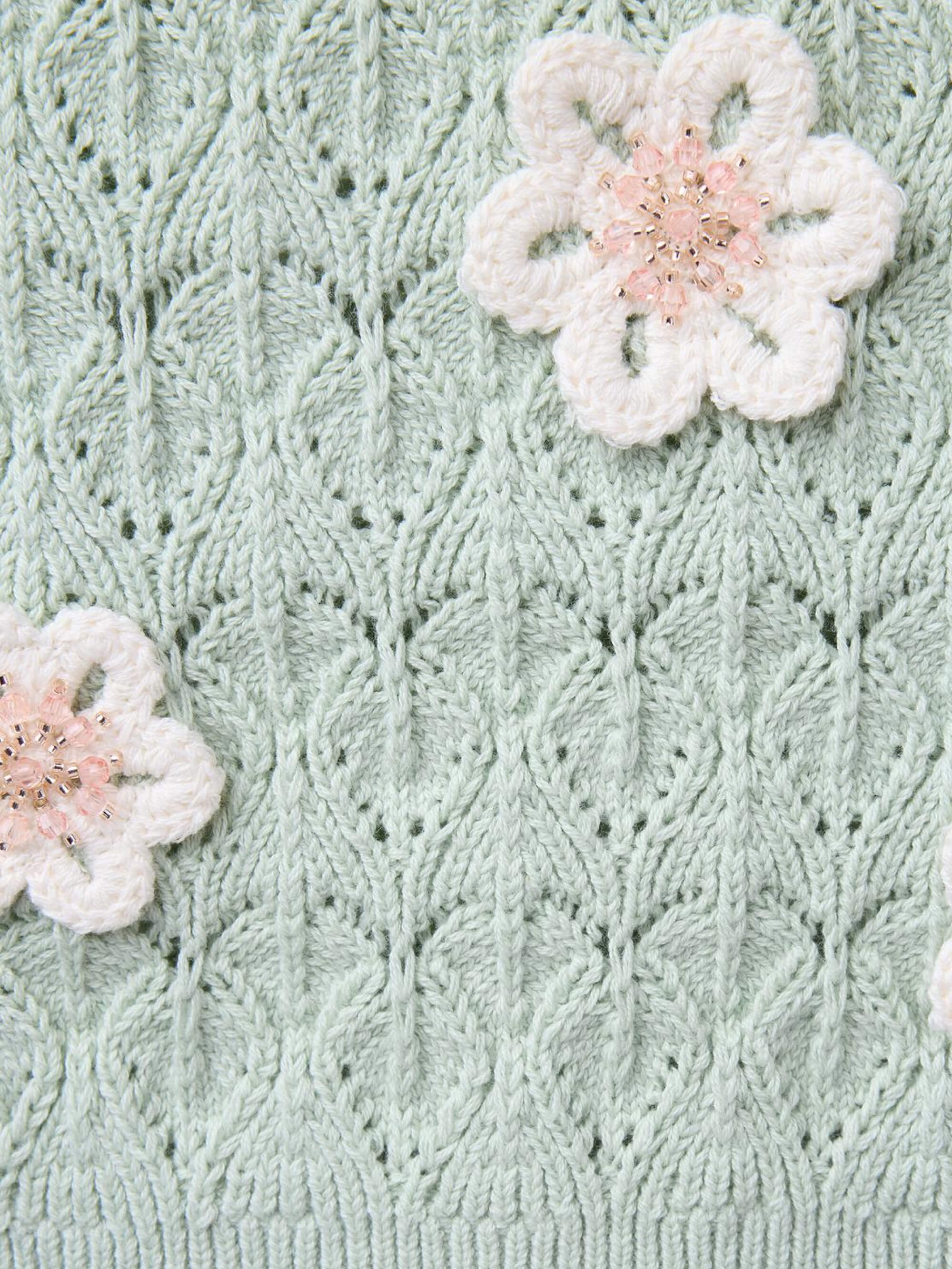 Crochet Tank Mint