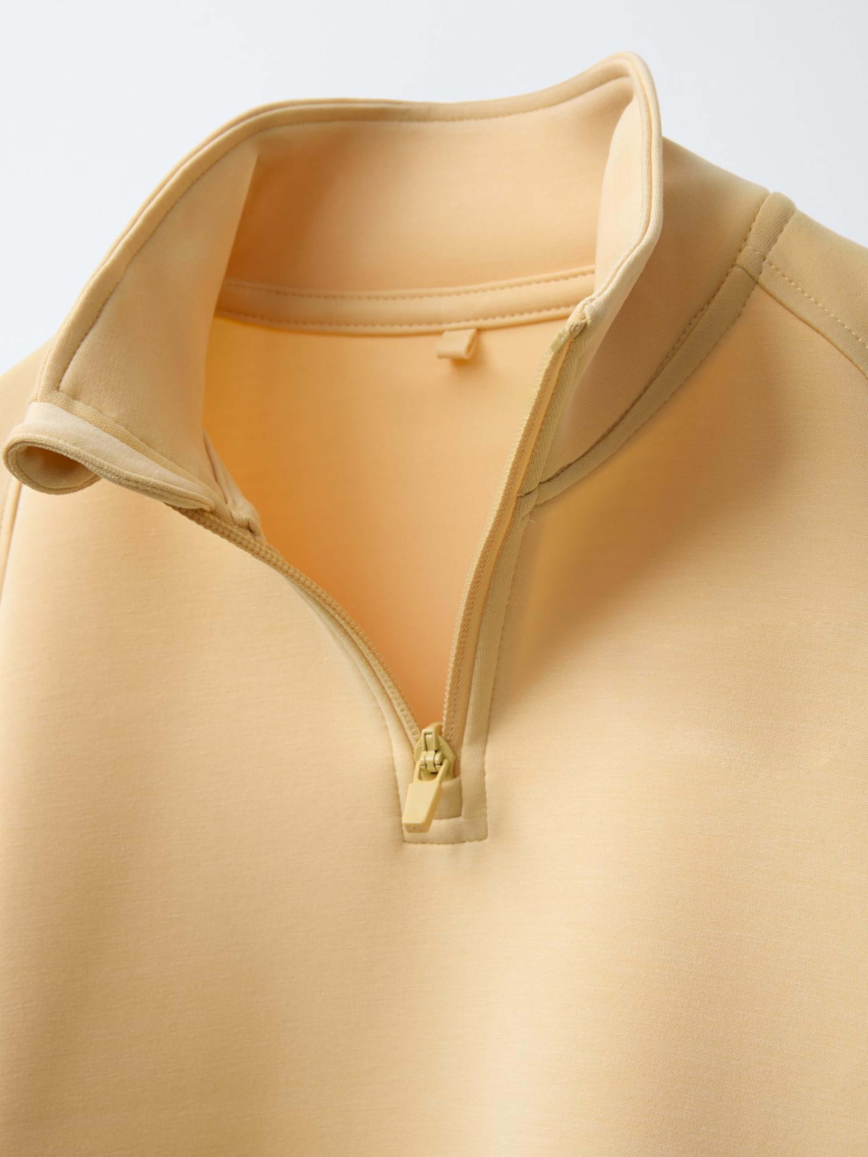 Fleece Hoodie Beige