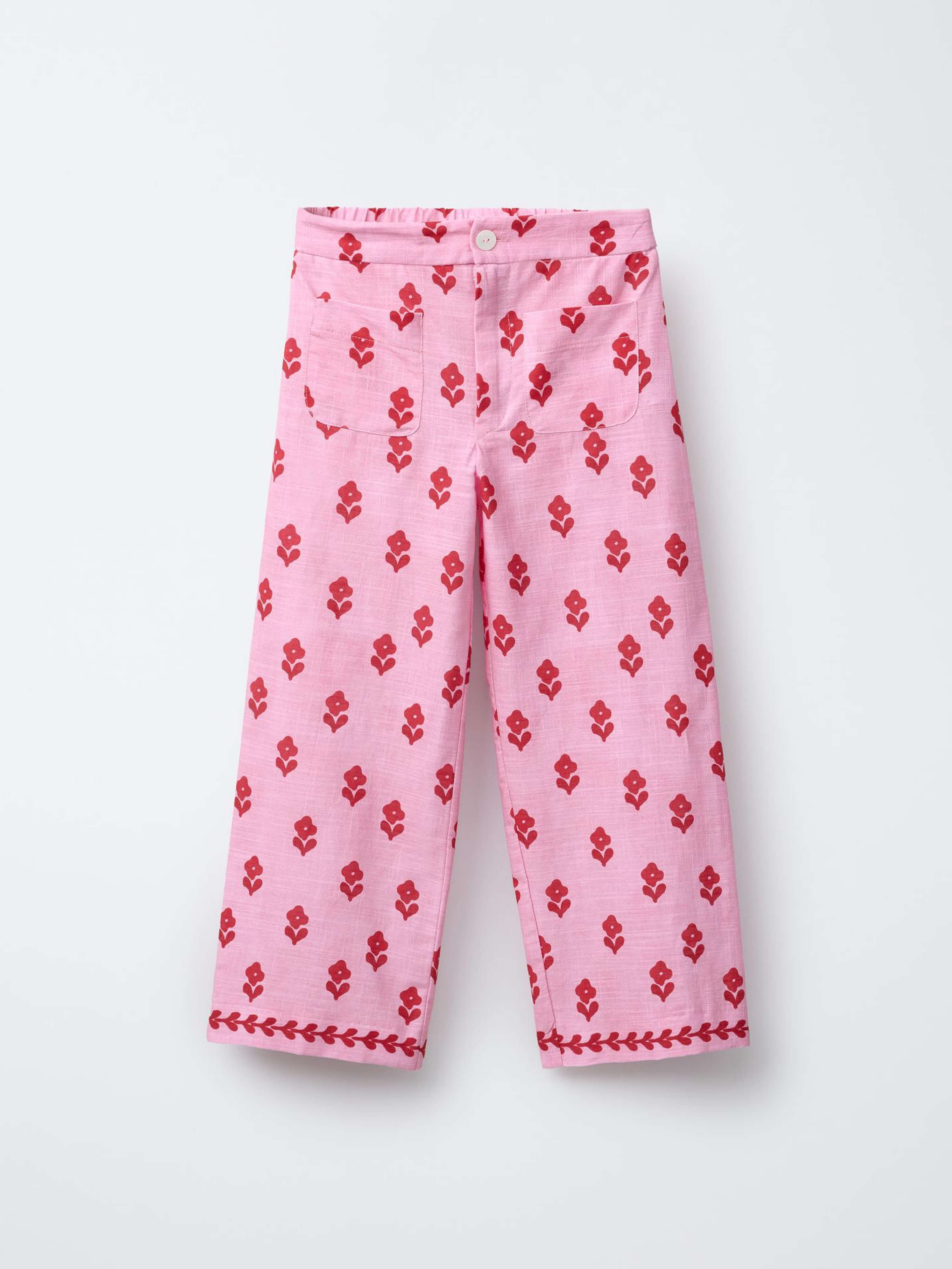 Floral Pant Mint