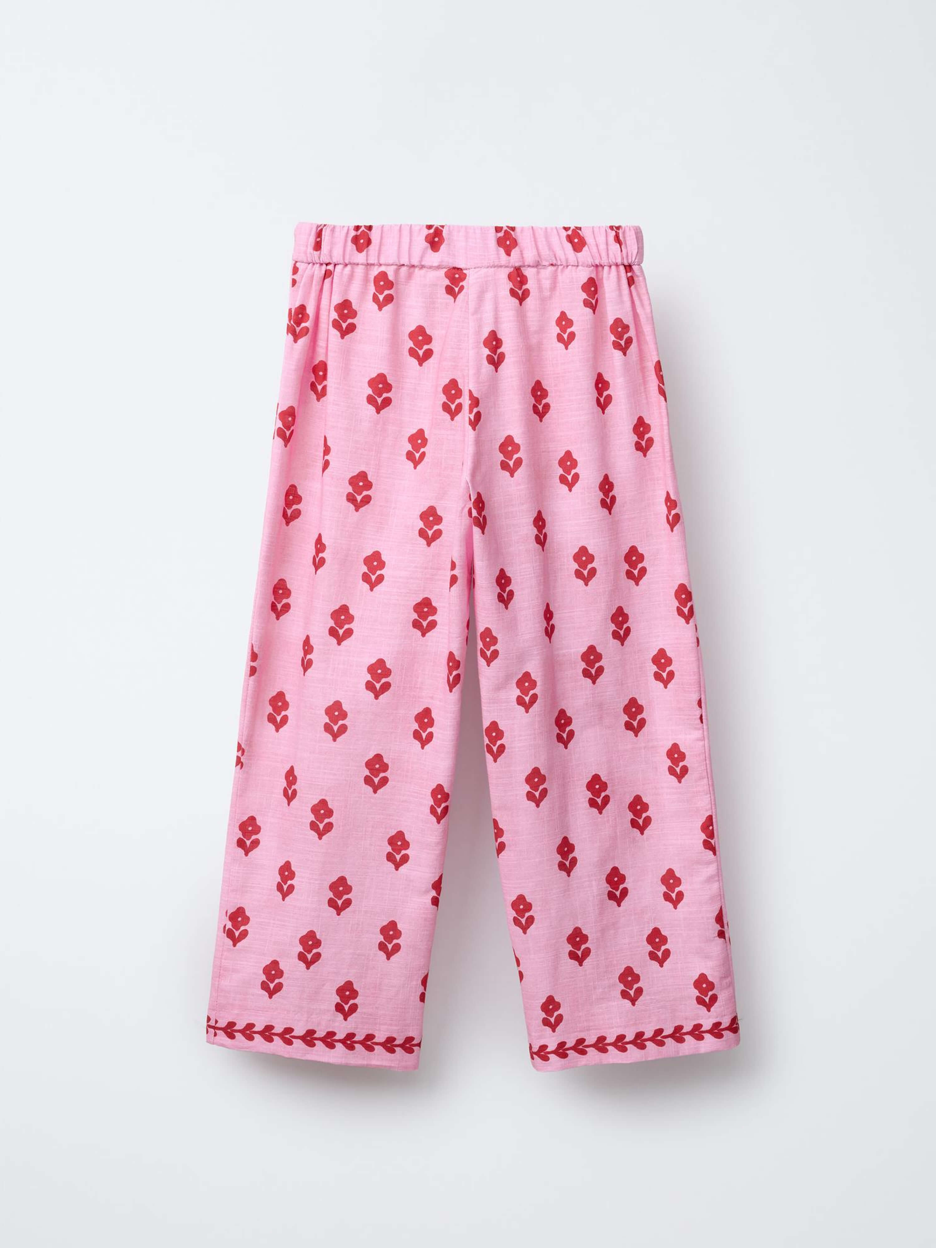 Floral Pant Mint