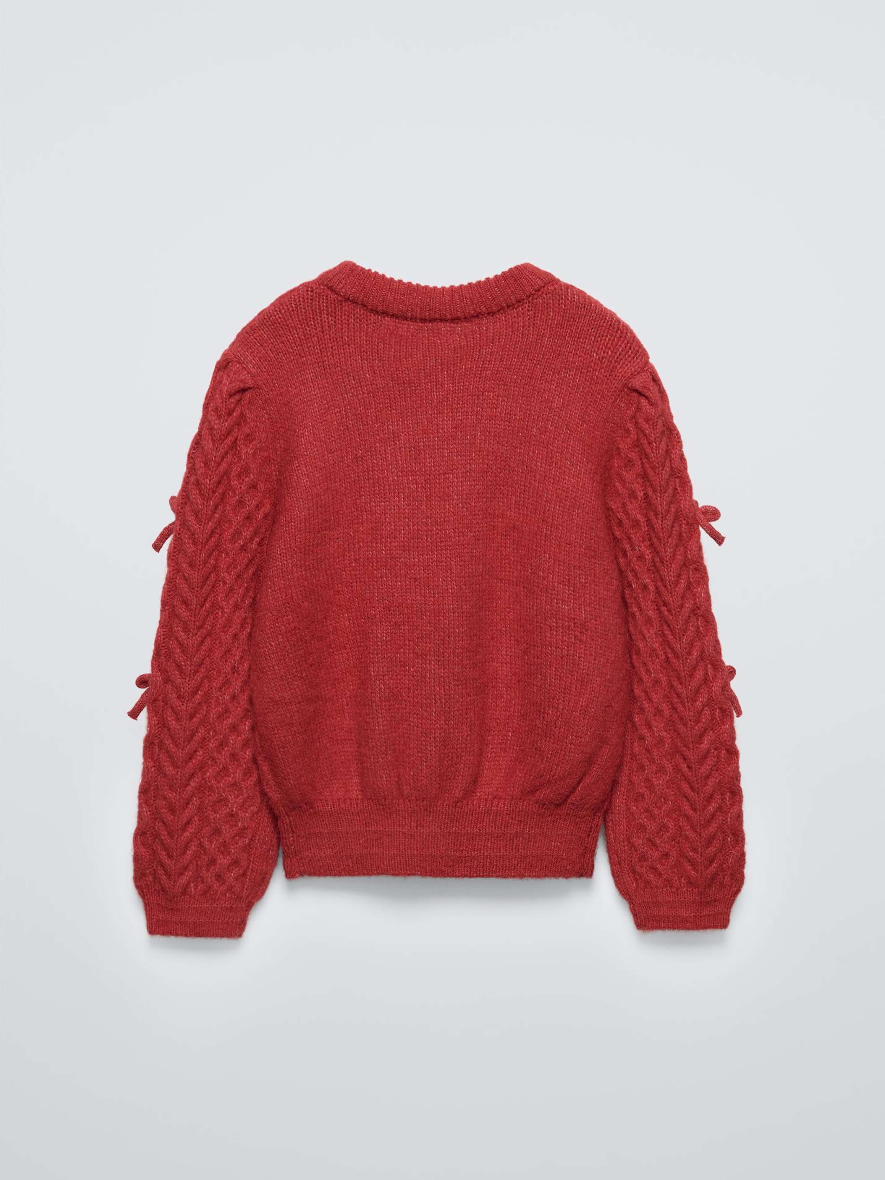Knit Sweater Red