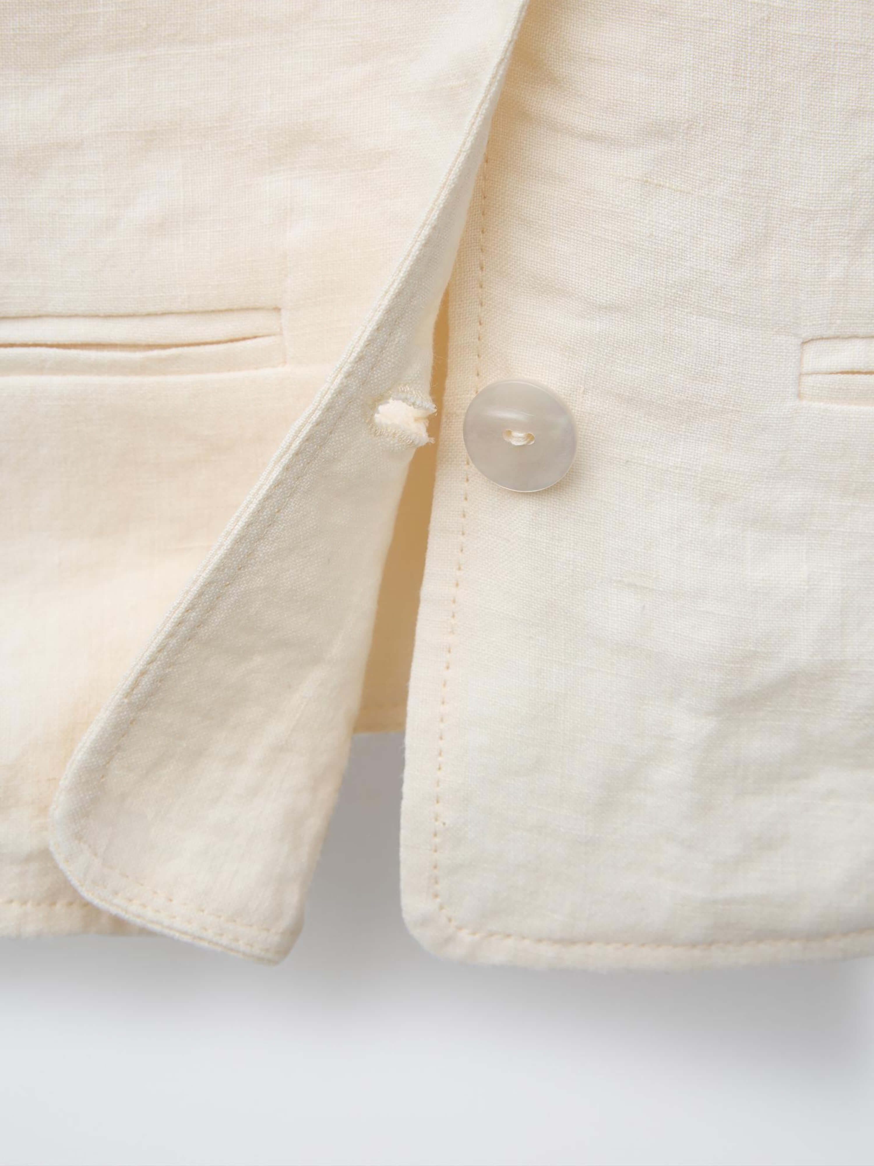 Linen Vest Cream