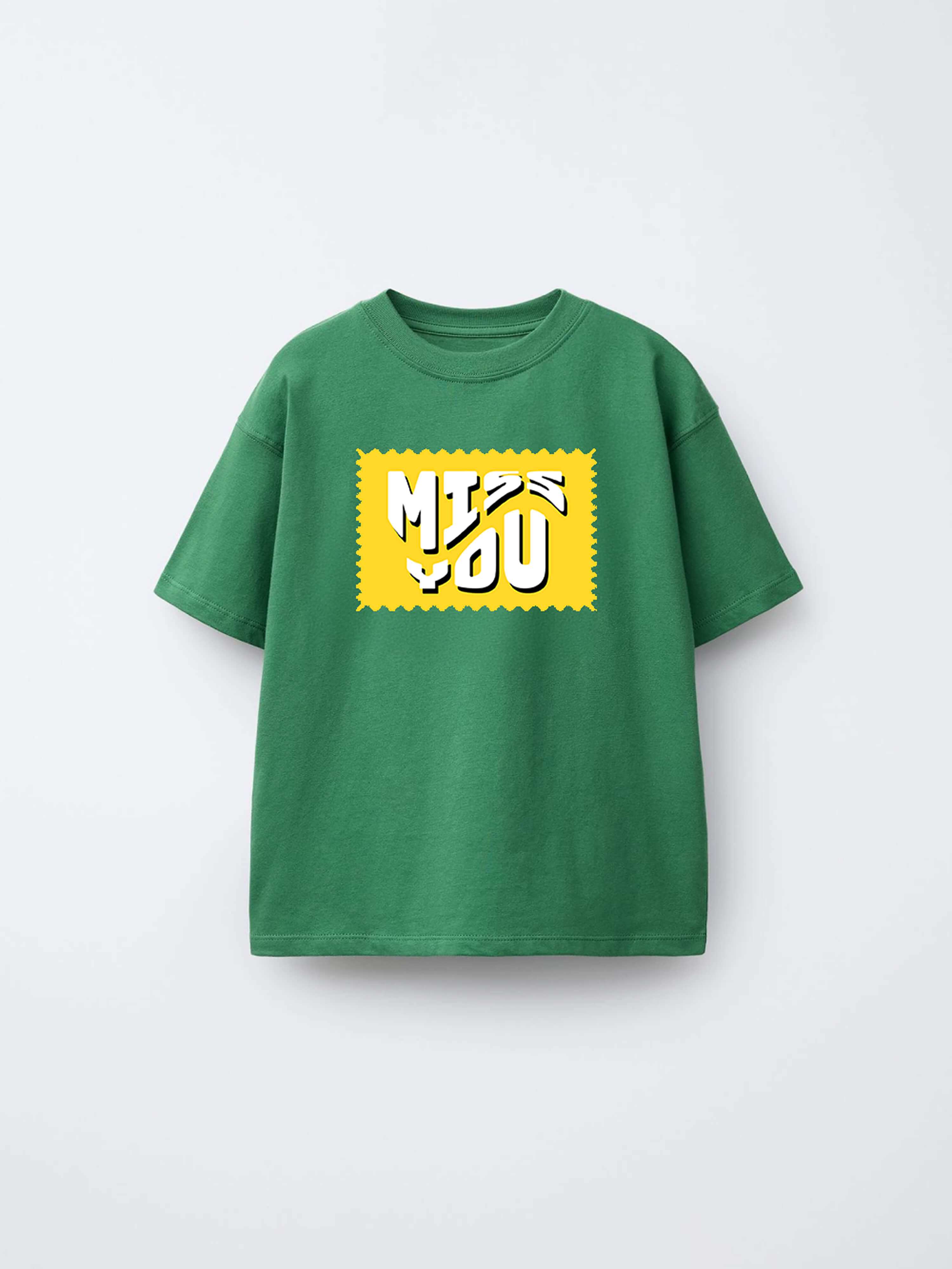 Print Tee Green