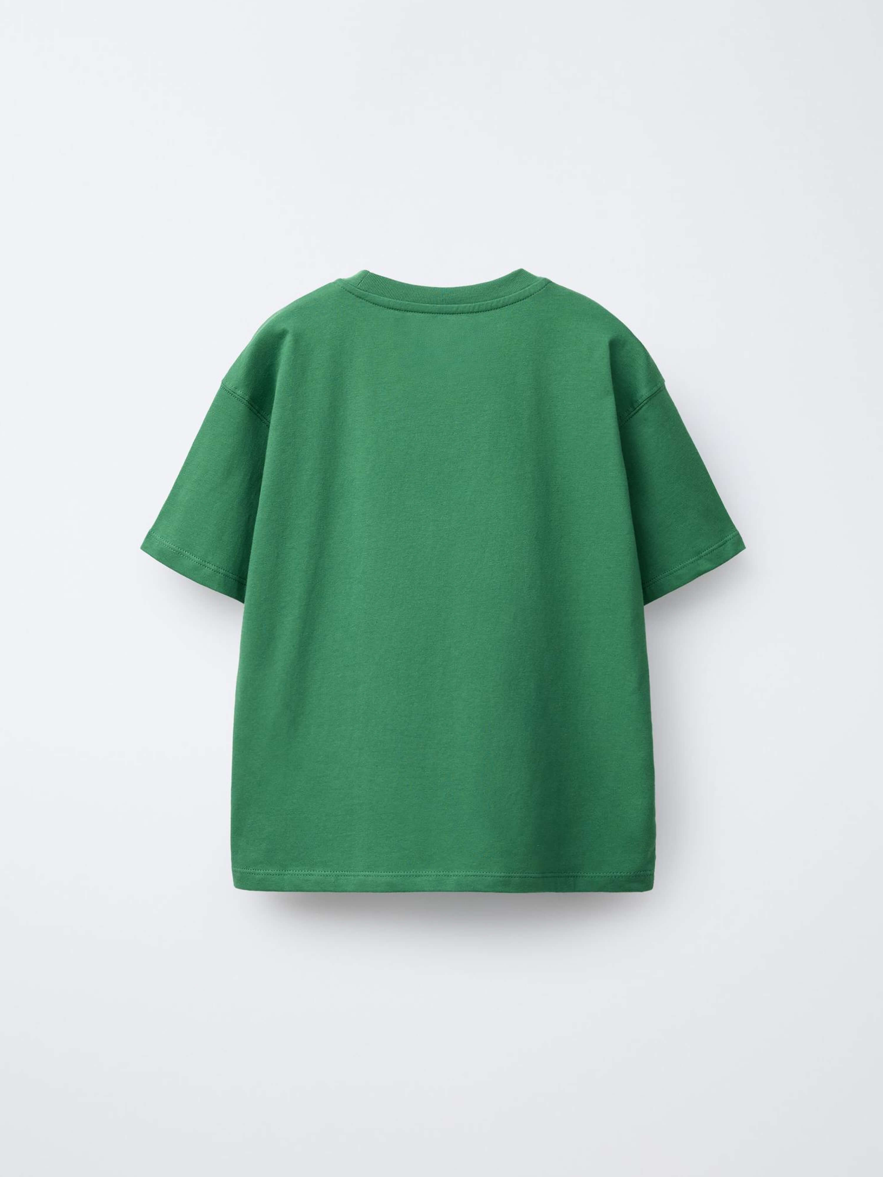 Print Tee Green