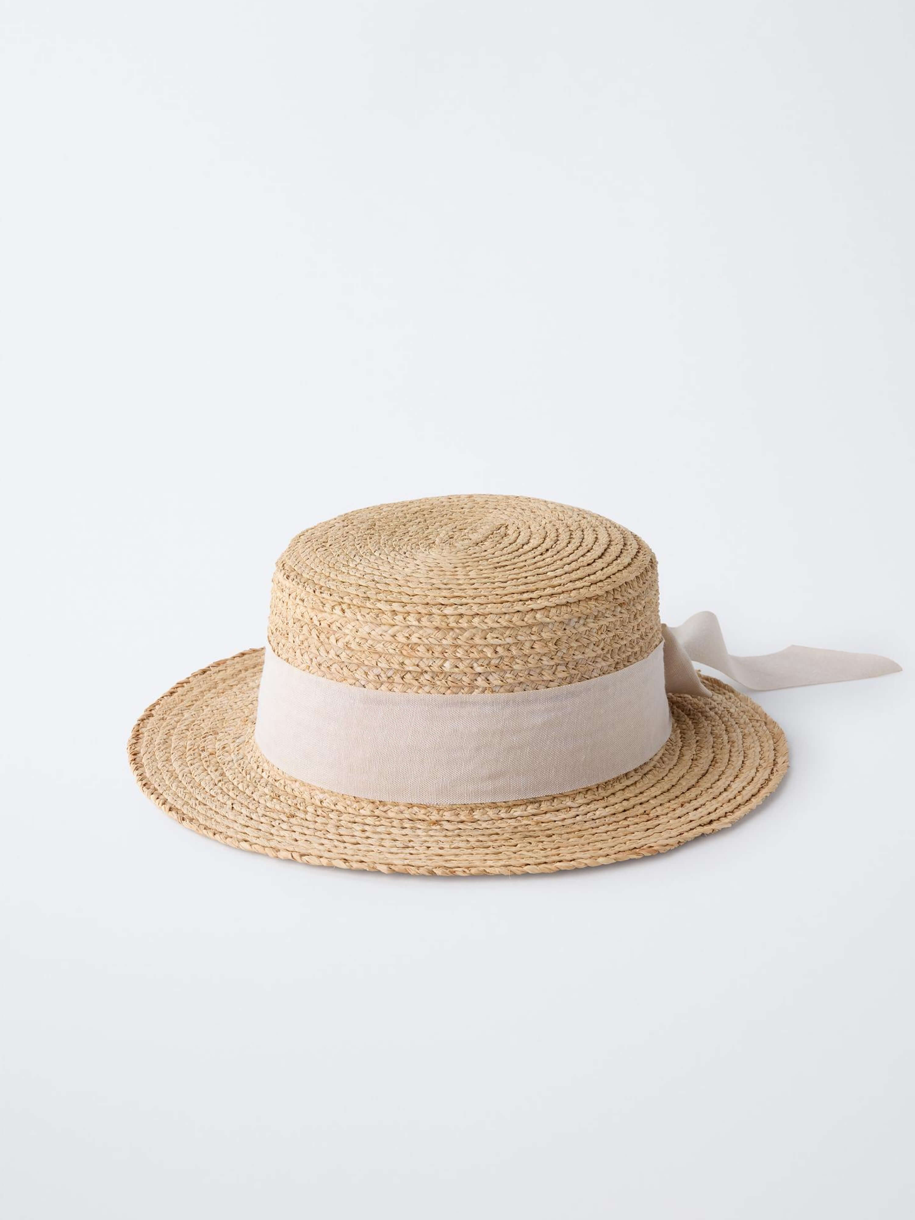 Straw Hat Beige