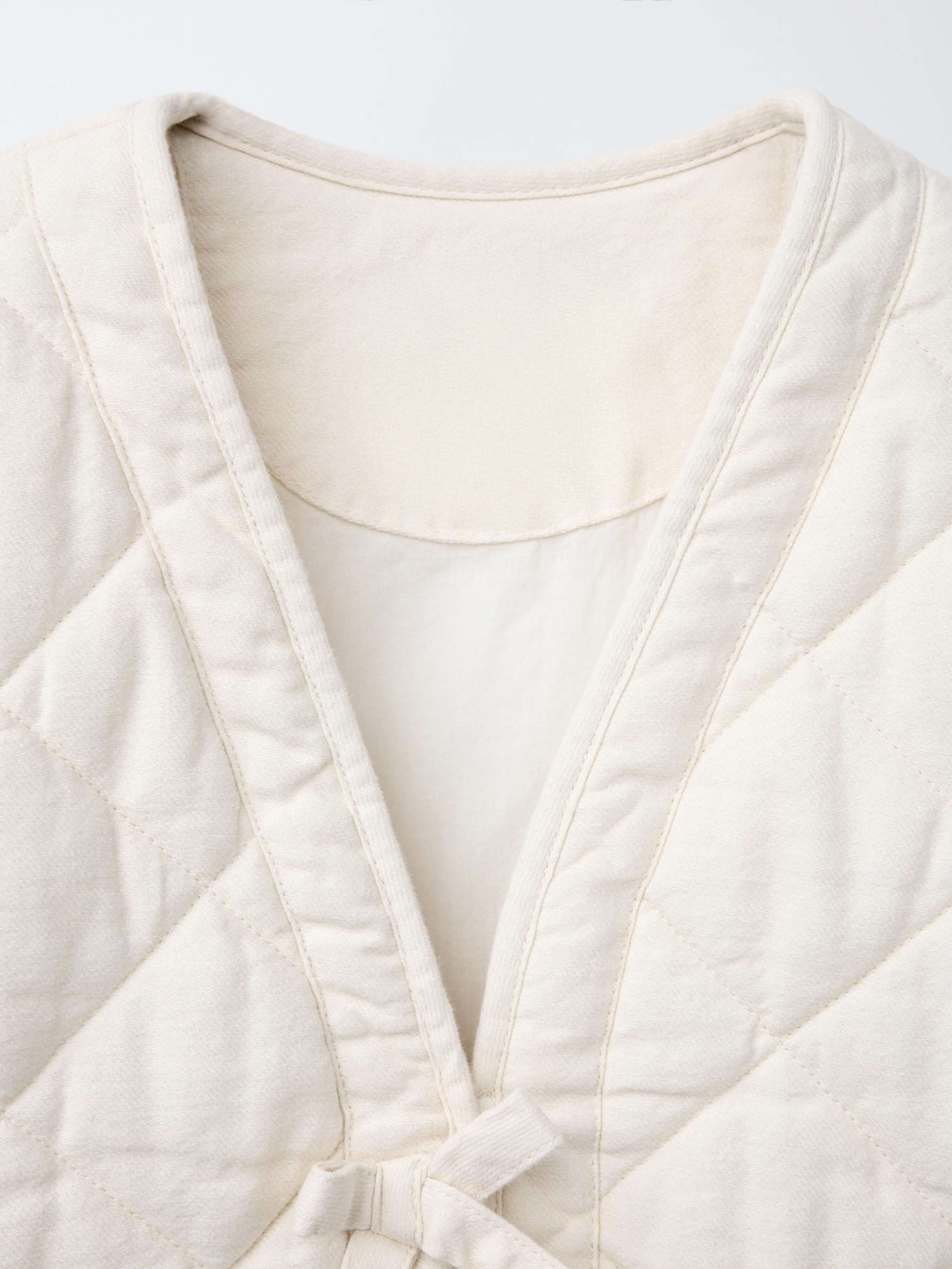 Wrap Jacket Cream